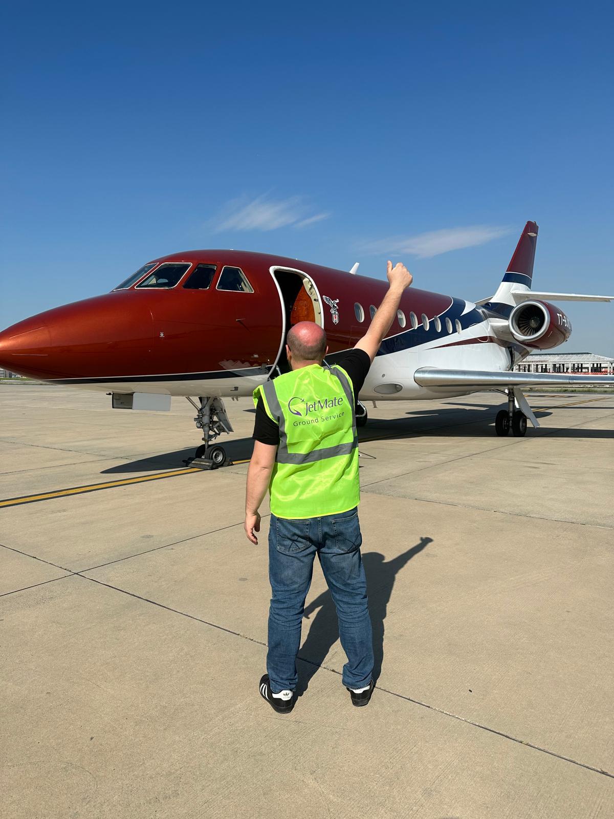 ground handling by jetmate aviation