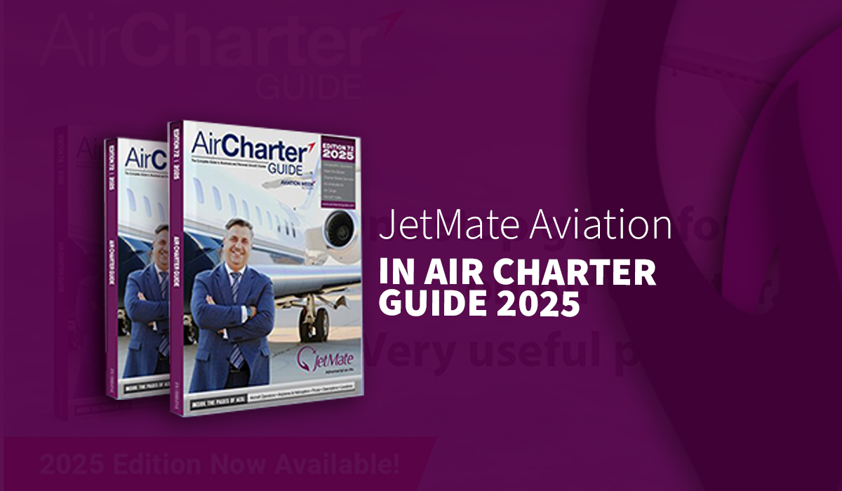 JetMate Aviation in Air Charter Guide 2025