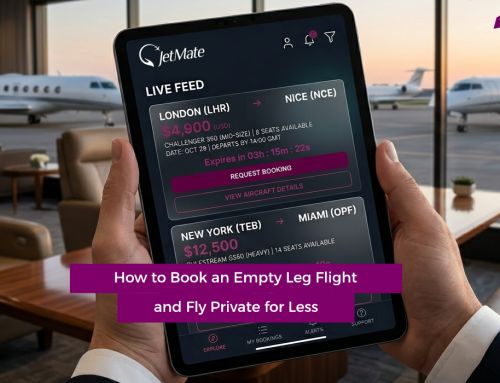 How to Book an Empty Leg Flight-and Fly Private for Less